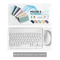 Kit Mouse&keyboard Bluetooh +rechargeable Uninterrupted Working Time  150 H Without Backlight  With Backlight 3h