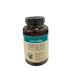 Omega-3 1,000mg plus vitamin E 60softgel (Naturewise)