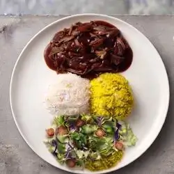 BBQ Meat Meal with Diet Rice