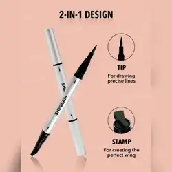 SHEGLAM Wing It Waterproof Liner Duo-Black