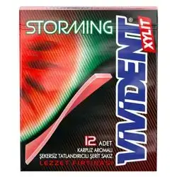 STORMING VIVIDENT 12 ADET LEZZET FIRTINASI 33g