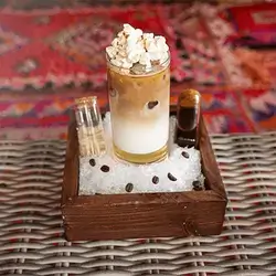 Ice Latte Pop Corn
