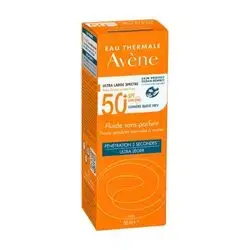 Avene Sunscreen Fragrance Free Fluid for Normal to Combination Sensitive Skin - 50 ml
