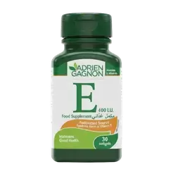 Vitamin E 400 IU 30 Softgels _ ADRIEN GAGNON