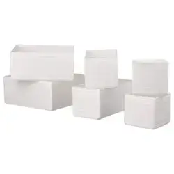 Box Set 6 Pieces White