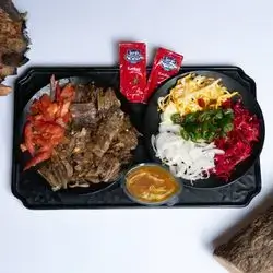 Half Plate Meat Gass