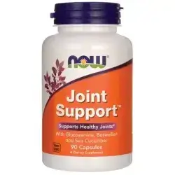 NOW Joint support - 90 caps with glucosamine, boswellin and sea cucumber (Vegan, gluten free , soy free, milk free ,nut free) - Made in USA