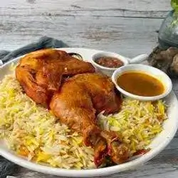 Chicken On Rice Platter