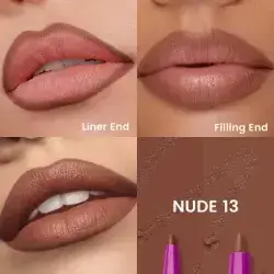 Pudaier Nude Lipstick Duo -13