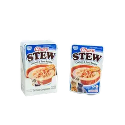 Inaba Churu Stew – Chicken with Tuna Recipe 6 + 1 Gift