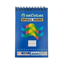Sindrline Shorthand Notebook A7 50 Sheets