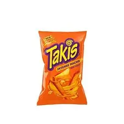 Takis Intense Nacho Cheese Non Spicy Chips 55 Gm