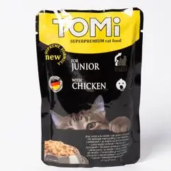Tommi Cat Wet Food Pouch Junior With Chicken