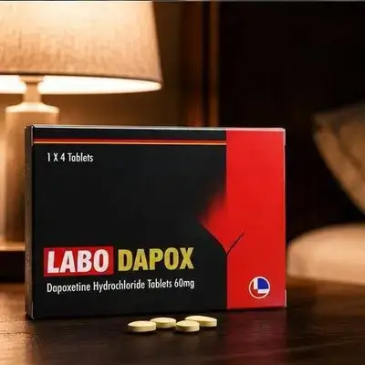 LABO DAPOX Dapoxetine Hydrochloride Tablets 60mg (4 Tablets)