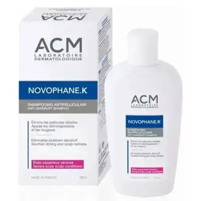 ACM Novophane.k Anti-Dandruff Shampoo - 125ml | اي سي ام شامبو نوفوفان المضاد للقشرة - 125 مل