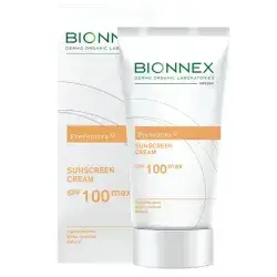 Bionnex preventiva sunscreen cream spf 100 max