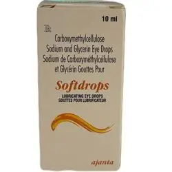 Soft drops eye drop ajanta 10 ml lubrication for eyes