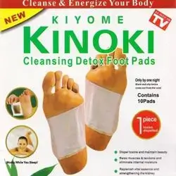 Kinoki cleansing detox foot pads