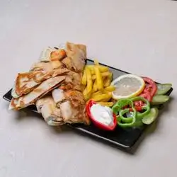 Double Arabic Chicken Shawarma