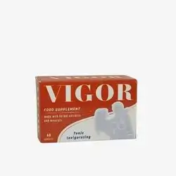 VIGOR FOOD SUPPLEMENT made with herbal extracts and minerals 60 tablets