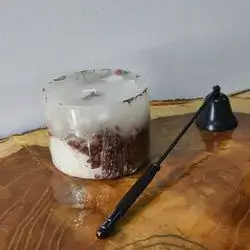 Scented Rose Candles With Candle Snuffer