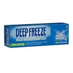 DEEP FREEZE pain relife cold gel fast acting