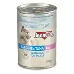 Bonacibo Adult Sardina & Tuna 400g