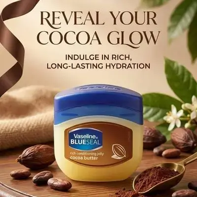 Vaseline BLUESEAL Rich Conditioning Jelly Cocoa Butter (50ml)