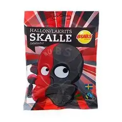 Bubs Skull Candy Raspberry Liquorice (Vegan)