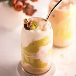 Pistachio Iced Latte