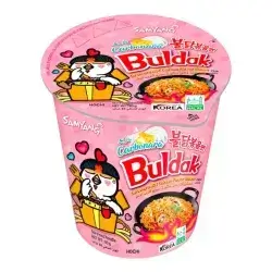 Samyang Buldak Hot Chicken Flavour Ramen - Carbonara Cup 80g