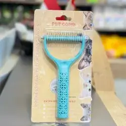 Blue Pet Comb