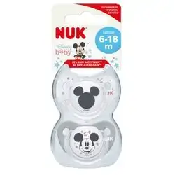 nuk 6-18m silicone  disney baby pacifier