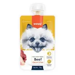 Wanpy Patse Beef & Pea 90g