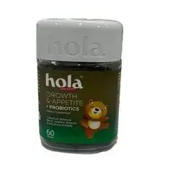 hola Growth & Appetite + Probiotics 60 gummies