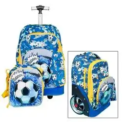 School Backpack with Big wheels