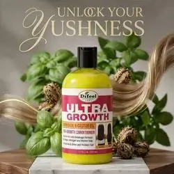 Difeel Ultra Growth with Basil & Castor Oil Pro-Growth Conditioner