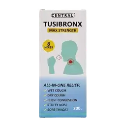 Tusibronx 8 Herbs Max Strength Syrup 200ml _ CENTRAL