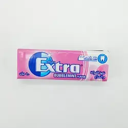Extra Bubblemint Chewing Gum 10 Pieces