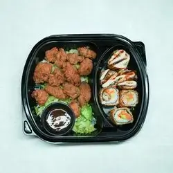 Combo Taiwanese Chicken with Sushi