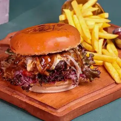 Swiss Mushroom Burger