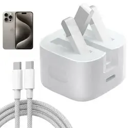 charger 35w with cable USB-C to USB-C for 15/16/17 promax