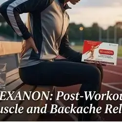 REXANON (Chlorzoxazone & Paracetamol Capsules)20 Capsules