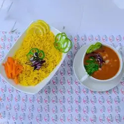 Rice Plate with Broth