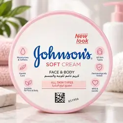 Johnson’s Soft Cream – Face & Body – All Skin Types