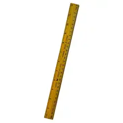 Wood Ruler 30Cm