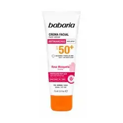Babaria Anti-Spot Facial Cream SPF 50+ 75 mL
