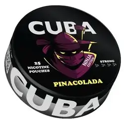 cuba pinacolada ninja edition 15 mg pouch
