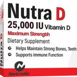 nutra d vit d 25000 - 30soft gel