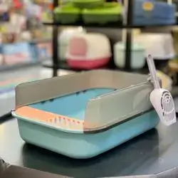 Cat Open Litter Box